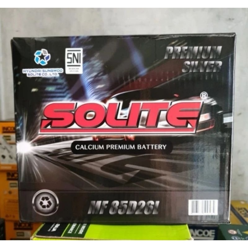 AKI BATERAI KERING SOLITE 85D26L/NX110-5L INNOVA DIESEL FORTUNER GRS 1 THN