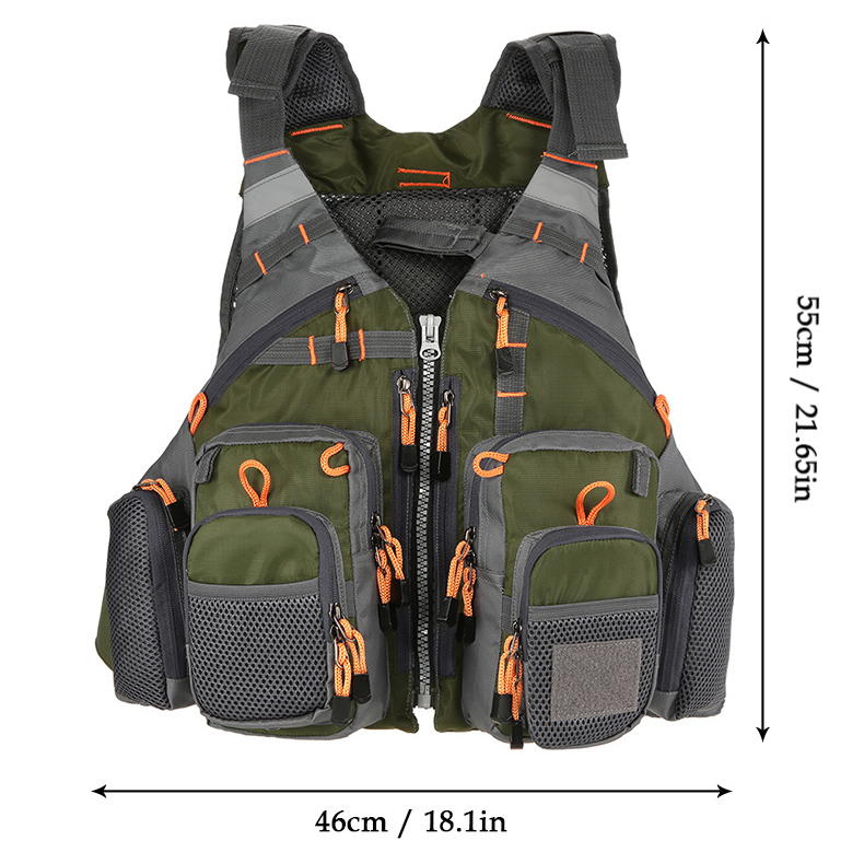 Rompi Pancing Fishing Life Jacket Multi Slot - GDS09