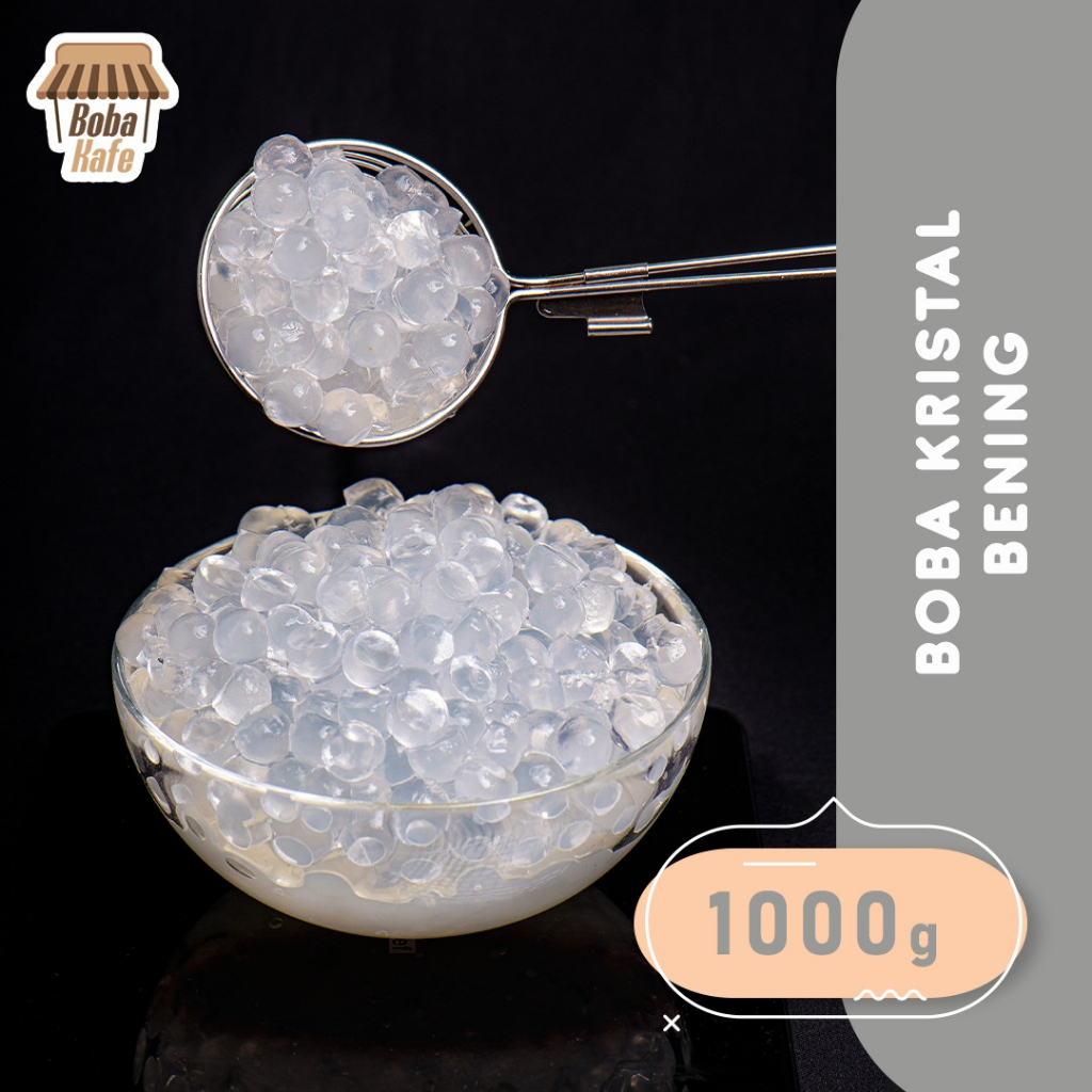 

BOBA KRISTAL BENING PILARI @ 1 KG ( TIDAK PERLU DIMASAK LANGSUNG DIHIDANGKAN)