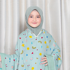 Mukena Anak Tanggung Motif Daydream2 in 1