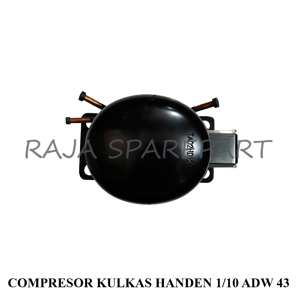 Compressor Kulkas &quot;HANDEN&quot; 1/10HP (Harga Sudah Termasuk Packing Kayu)