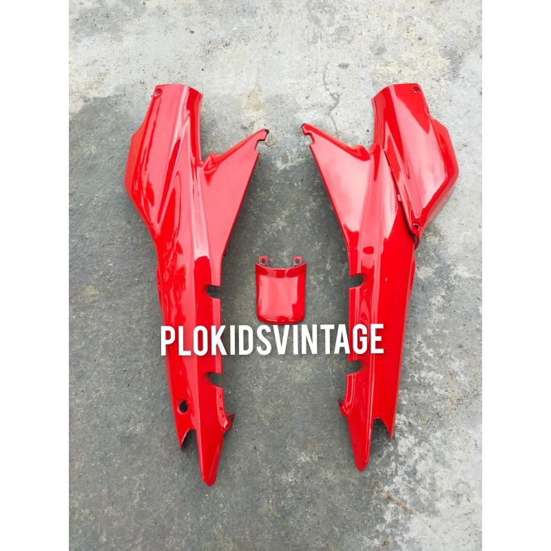 COVER BODY SUPRA X LAMA SUPRA FIT SET COVER AKI WARNA MERAH