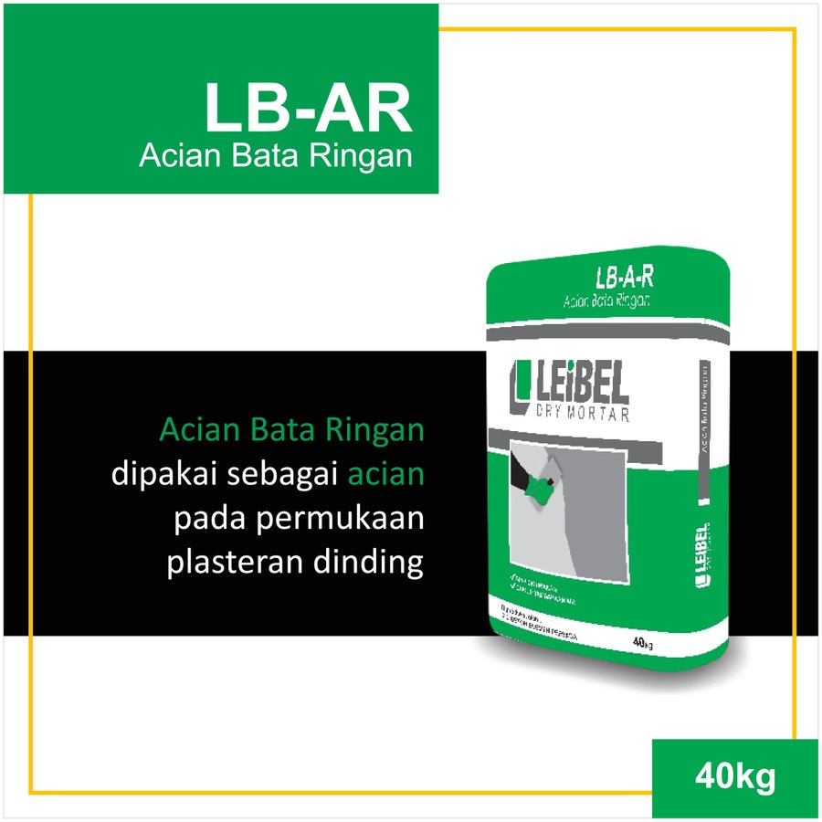 LEIBEL Mortar ACIAN Bata Ringan ( 40 kg )