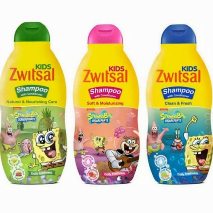 Zwitsal Kids Shampoo With Conditioner | Soft Moisturizing | 180ml