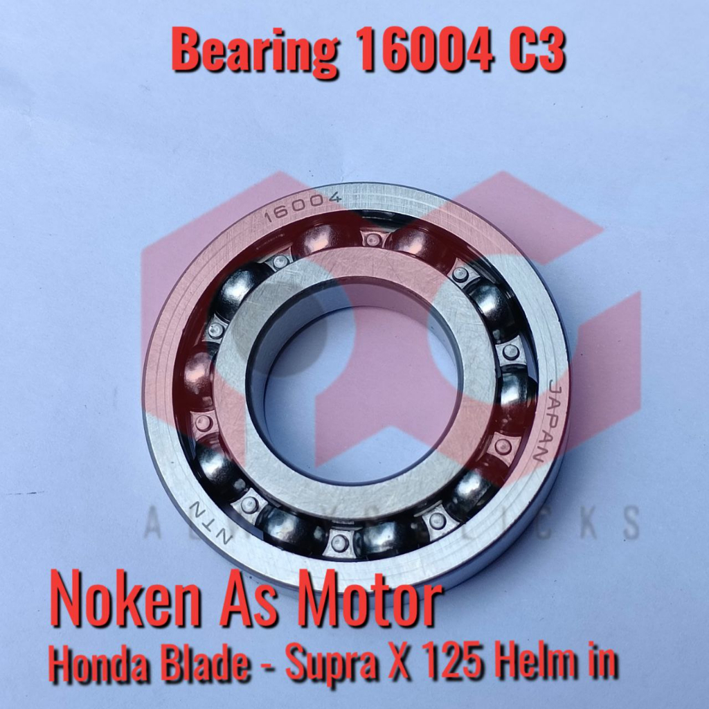 Bearing NTN 16004 C3 Open Bearing Noken As Motor