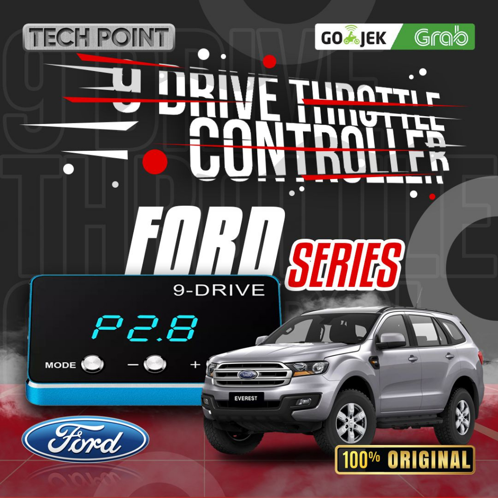 9 Drive Ford Everest Titanium Piggyback Throttle Controller Remap