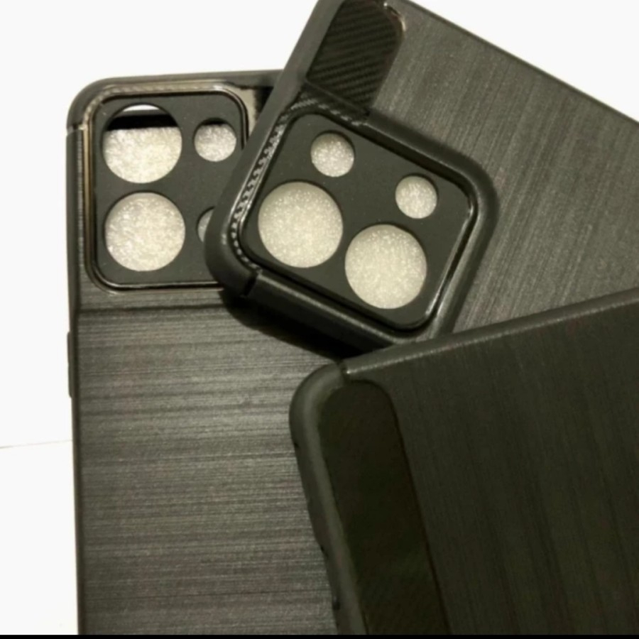 VIVO V25 5G V25E Y50 Y30 Y30i Y11 Y12 Y12i Y15 Y17 Y19 CASE SOFTCASE BLACK CASE CARBON SLIMCASE SILIKON KARET IPAKY KARBON CASING COVER