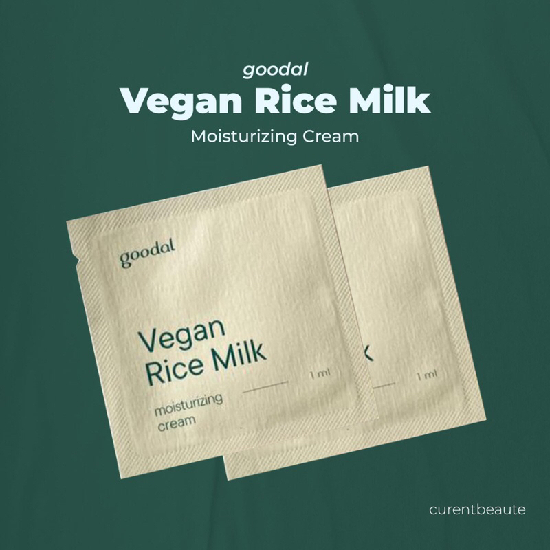 GOODAL Vegan Rice Milk Moisturizing Cream