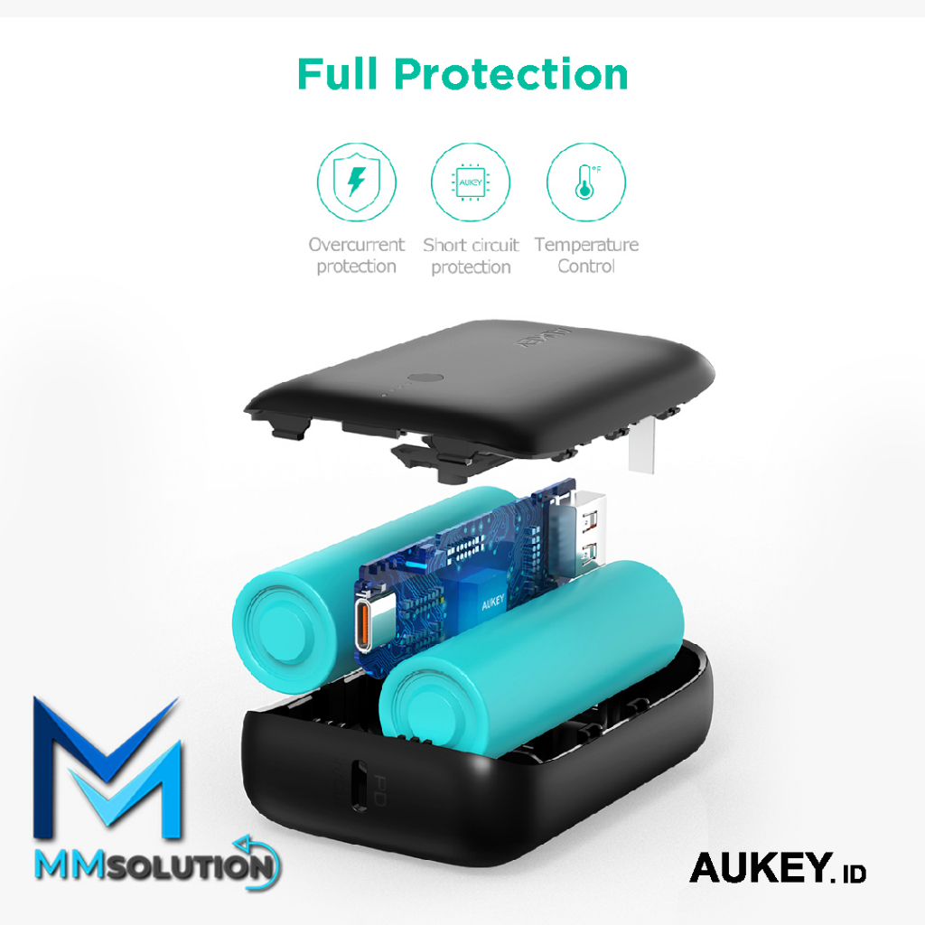 AUKEY Powerbank PB-N83S 10.000mAh PD 3.0 Fast Charging 18W - 22.5W