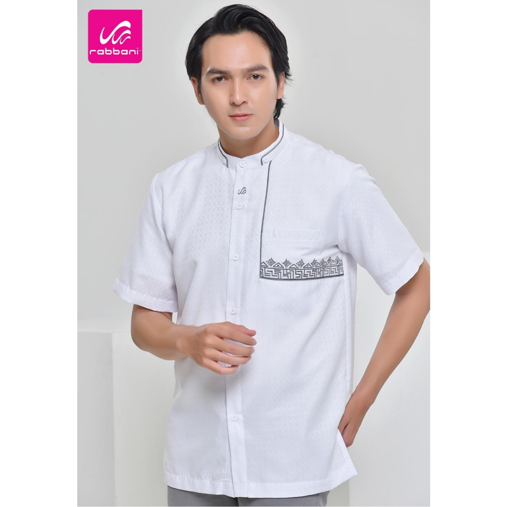 KEMKO COUPLE ARKATAMA PDK/BAJU KOKO RABBANI/BAJU KOKO DEWASA/KEMKO LENGAN PENDEK/BAJU KOKO MOTIF