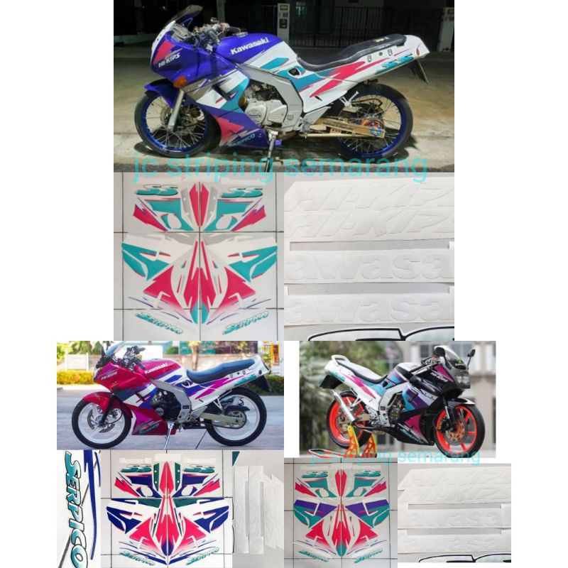 striping kawasaki serpico SS 1996 Thailand