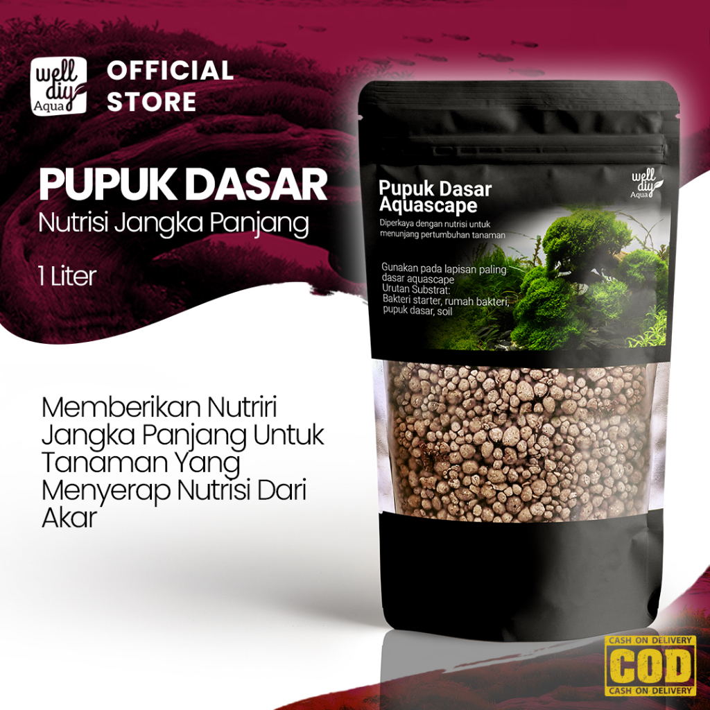 Paket Media Tanam Aquascape Bakteri Starter Rumah Bakteri Pupuk Dasar Soil