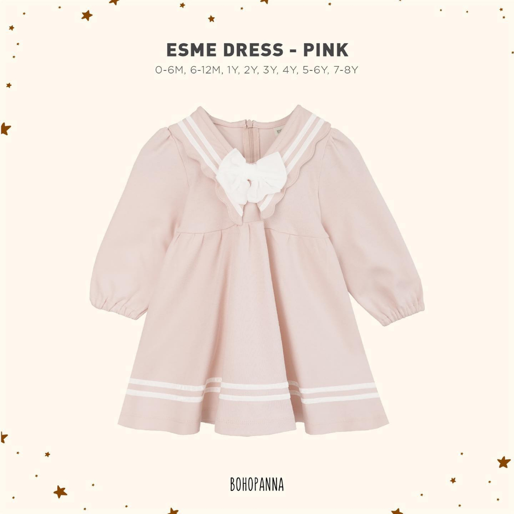 BOHOPANNA - Esme Dress - Rok Anak Perempuan