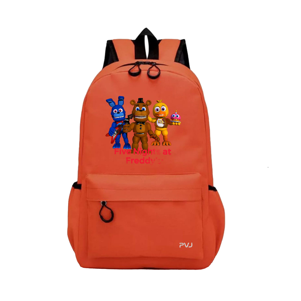 PVJ - Tas Sekolah Anak SD SMP SMA Terbaru Gambar Printing Five night Fready Backpak