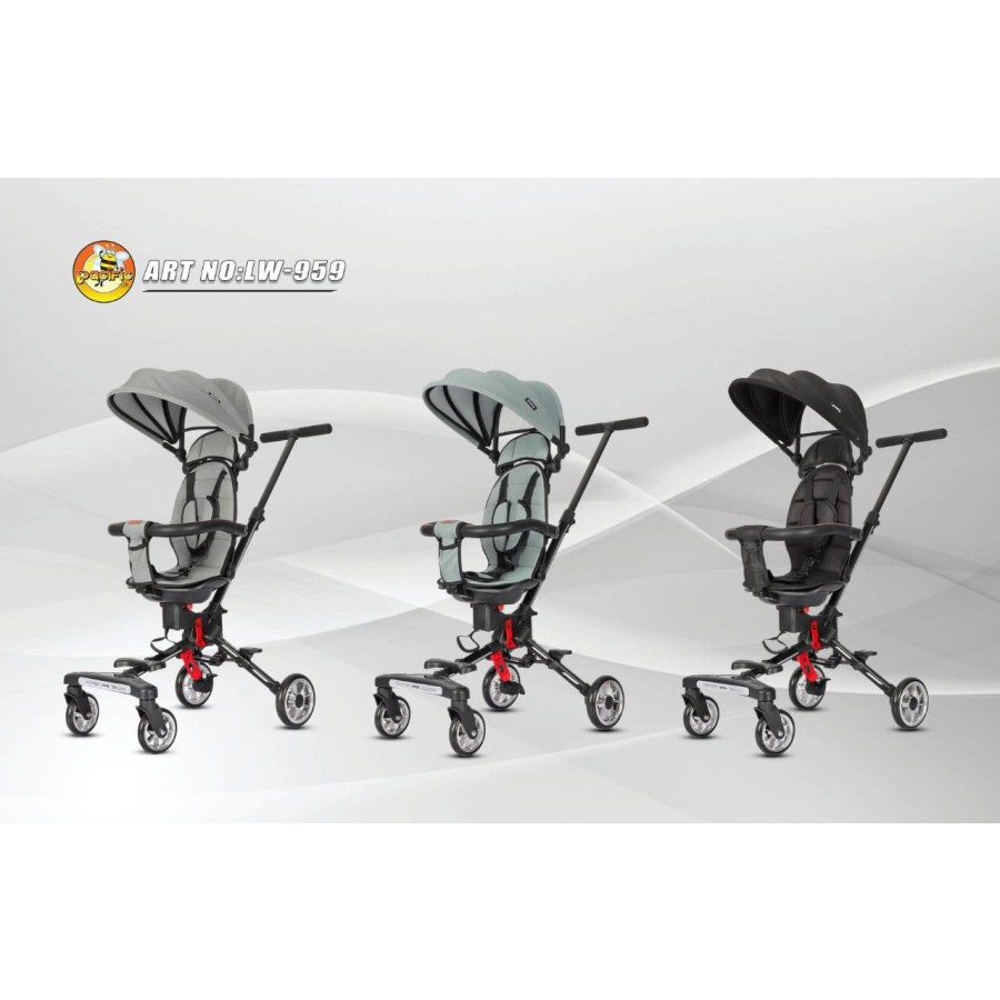 PACIFIC Magic Stroller LW 959 Kereta Dorong Bayi Hadap Depan Belakang