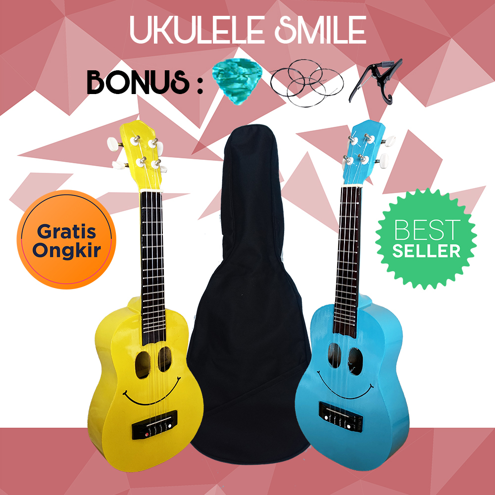 Ukulele Smile Paket Hemat Spesial Promo