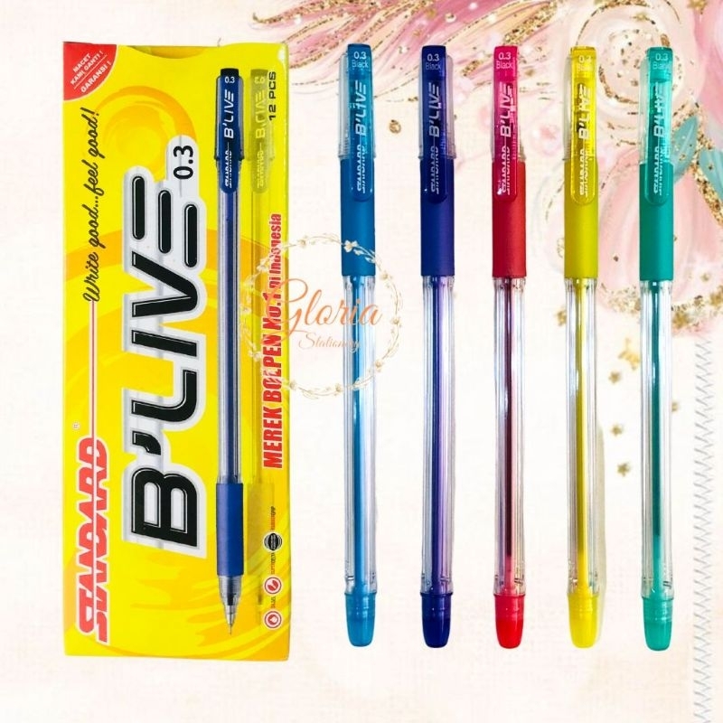 

STANDARD B'LIVE PEN/ Bolpen standard B'Live