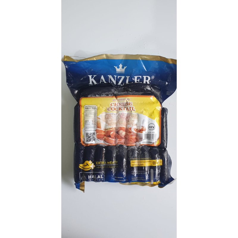 

Kanzler Cheese Cocktail 500gr / Sosis Kanzler Cheese