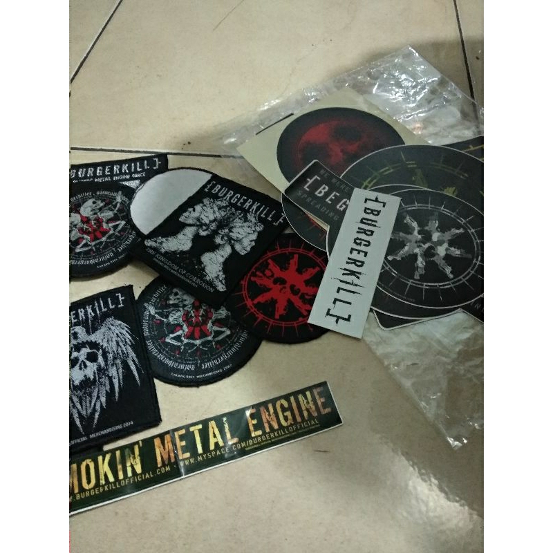 PATCH BAND BURGERKILL OFFICIAL
