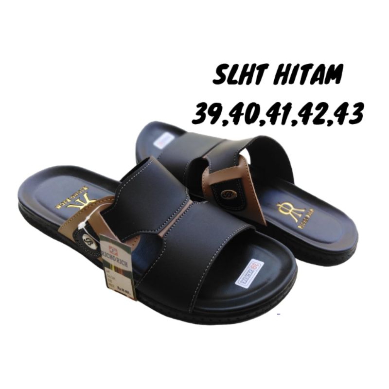 Sandal Slop Pria Richo Rich / Sandal Pria Dewasa / Sandal slop Laki laki