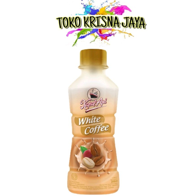 

KAPAL API WHITE COFFEE PET NETTO 3 PCS X 200 ML