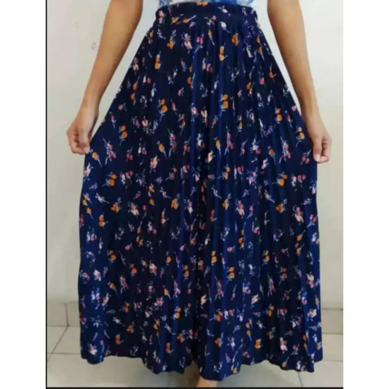 promo rok/rok plisket melati/premium/rok daisy premium