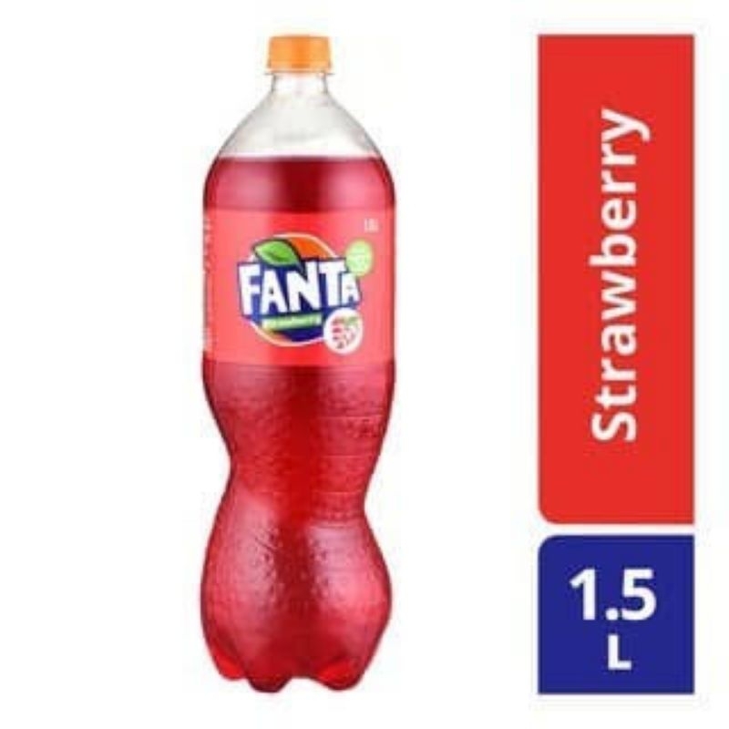 Fanta jumbo 1500ml merah saja 1.5L