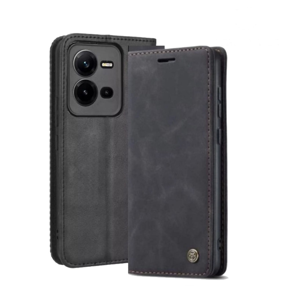 Vivo V25E V25 Pro V25 LEATHER FLIP WALLET CASE DOMPET MAGNETIC COVER CASEME