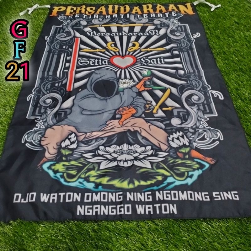 Bendera printing PERSAUDARAAN SETIA HATI TERATE