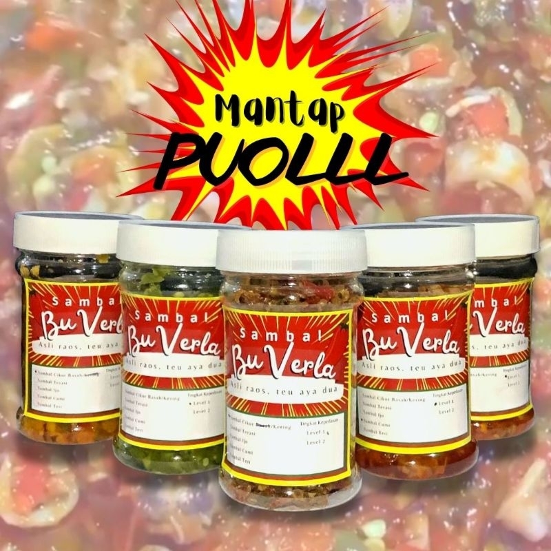 

READY STOK!! [COD] Sambal Ijo Pedas Nampol | ala Bu Verla
