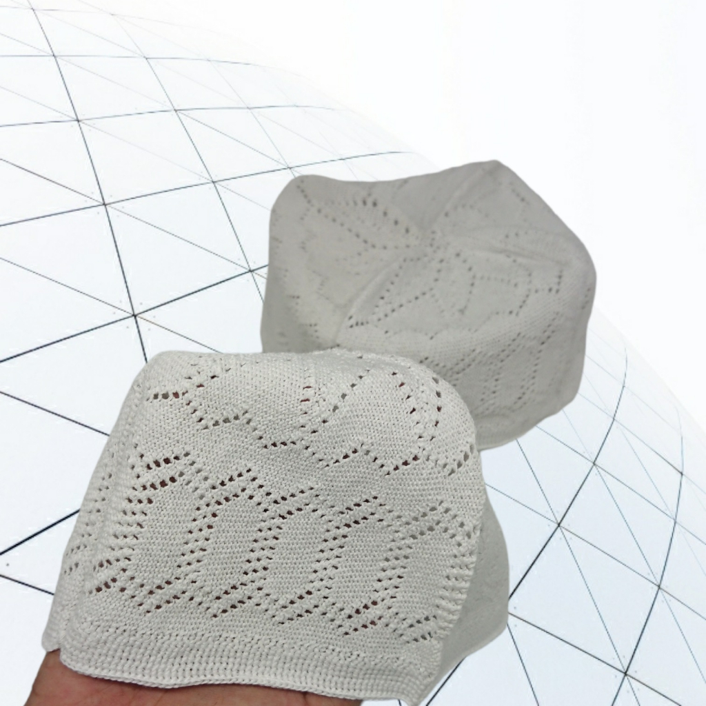 Kopyah Rajut Dewasa / Peci Rajut / Kopiah Rajut Anak / Peci Rajut Bayi / Kopyah Rajut Yaman / Peci R