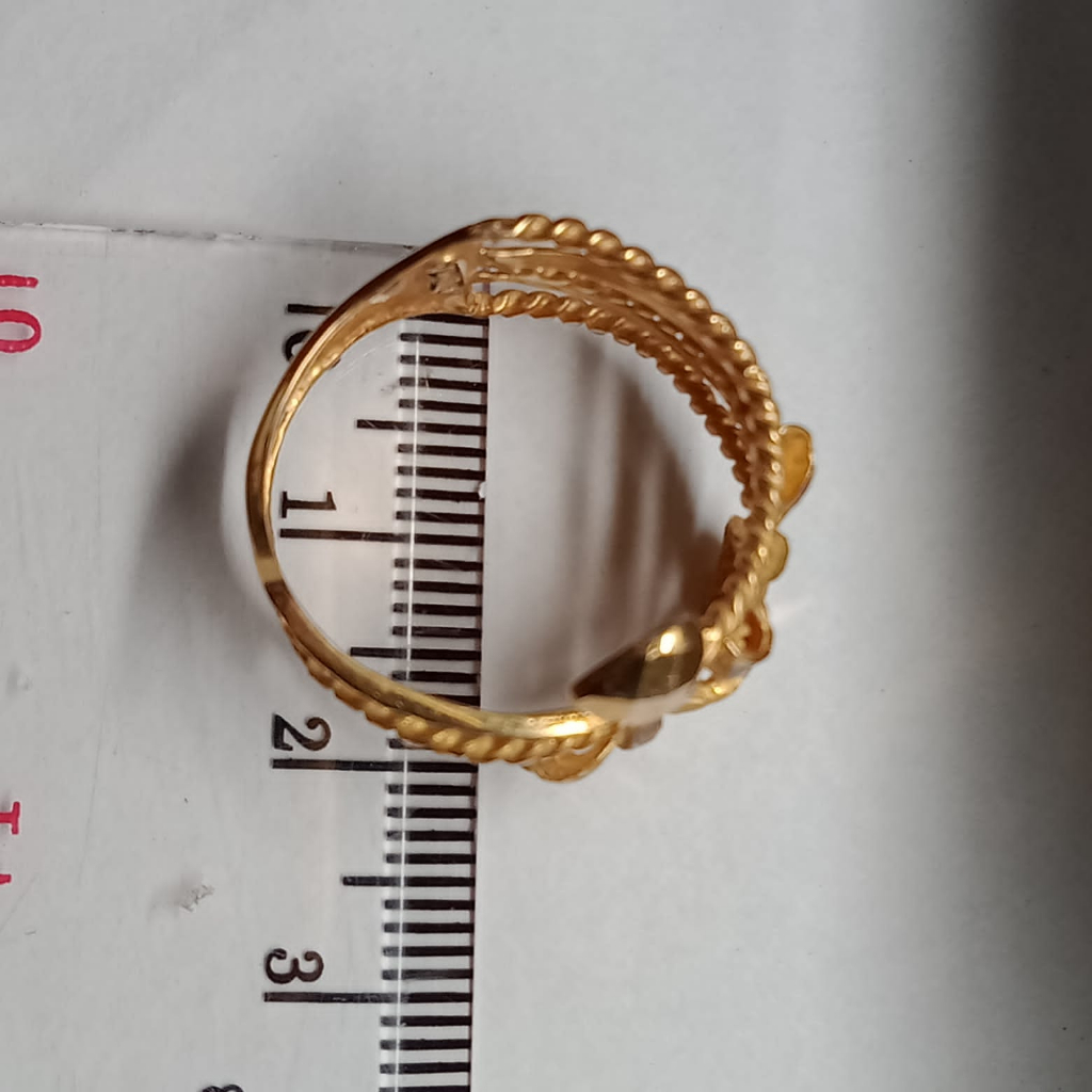 Cincin Emas 17K - 4.45 Gr Kadar 750 - 4781