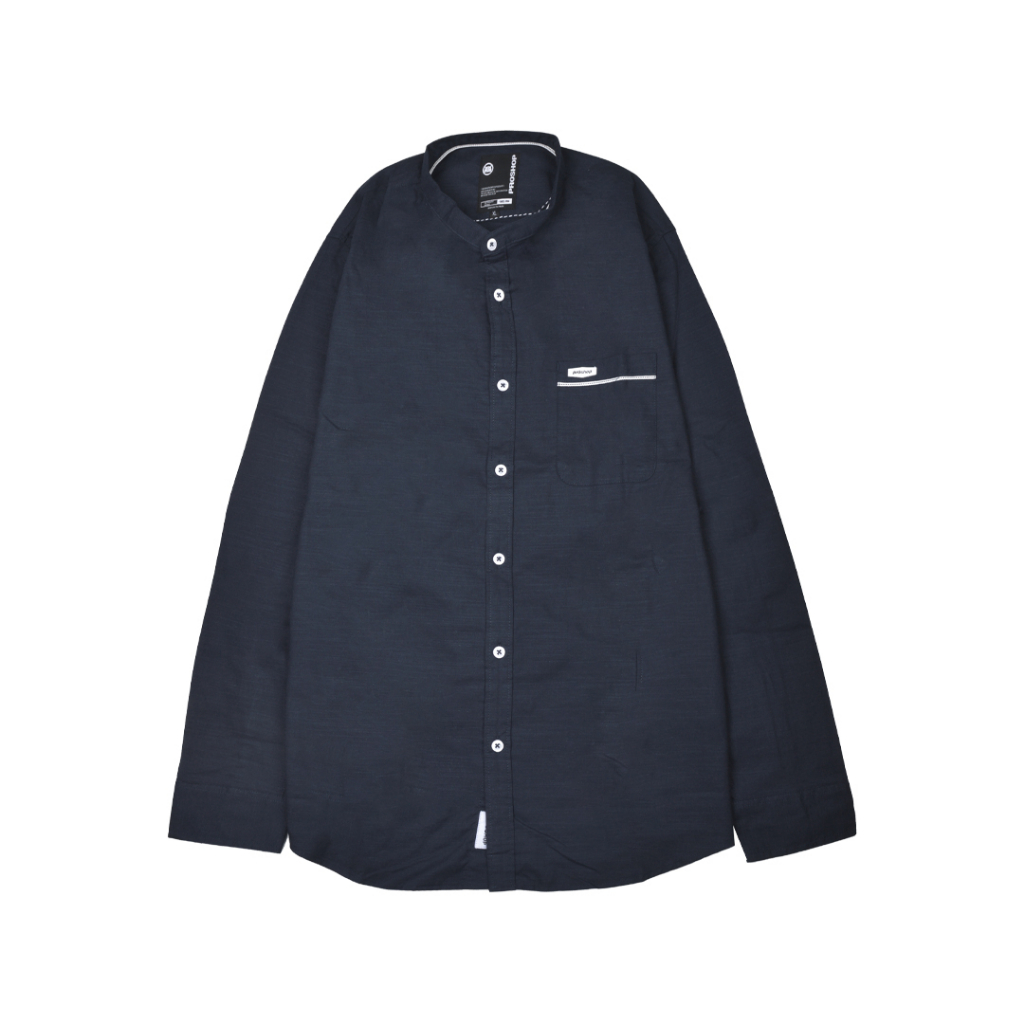 Proshop | Turning blue L Shirt Cloudiness | Kemeja Pria Kemeja Distro | Navy