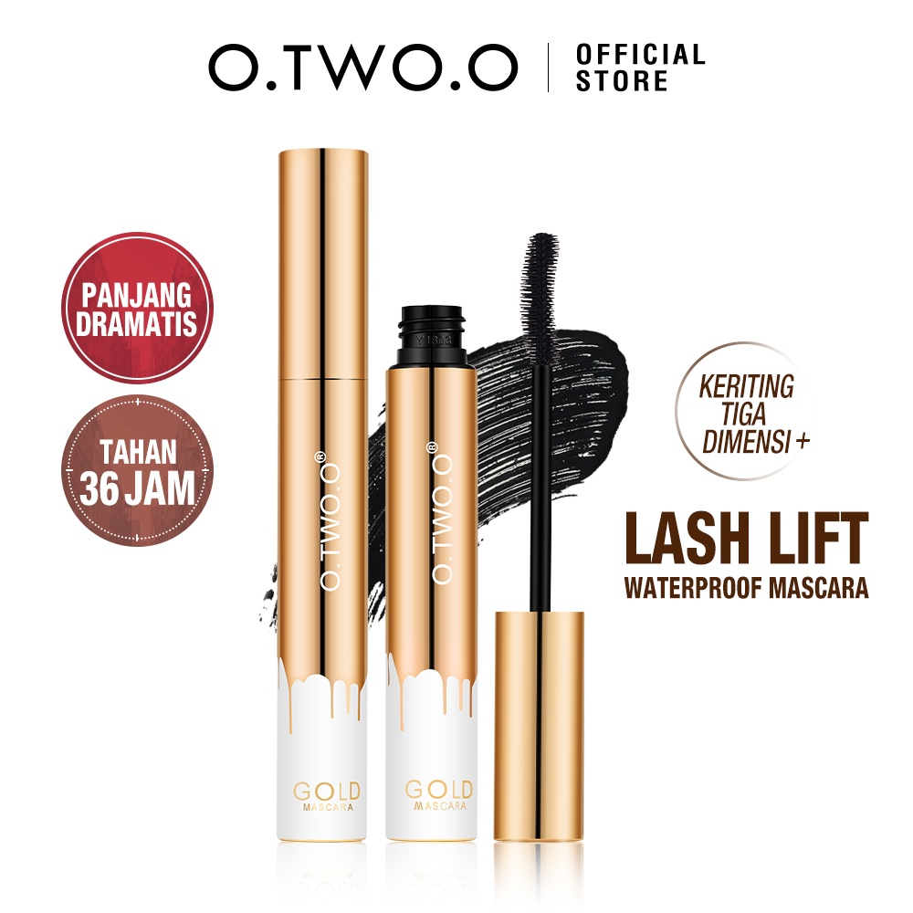 O.TWO.O Gold Mascara Instant Oversize Volume Mascara