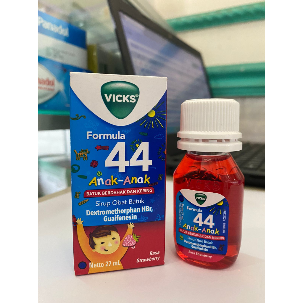 Vicks Formula 44 Anak Sirup 27mL - Sirup Obat Batuk Anak