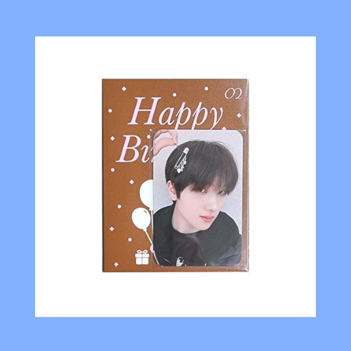 NCT Dream Jisung SM Artist Birthday Card Merch Official - MD