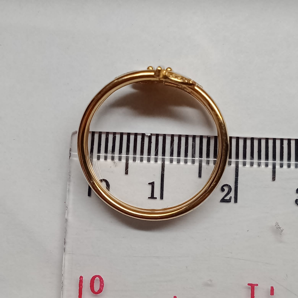 Cincin Emas 17K - 1.65 Gr Kadar 750 - 4782