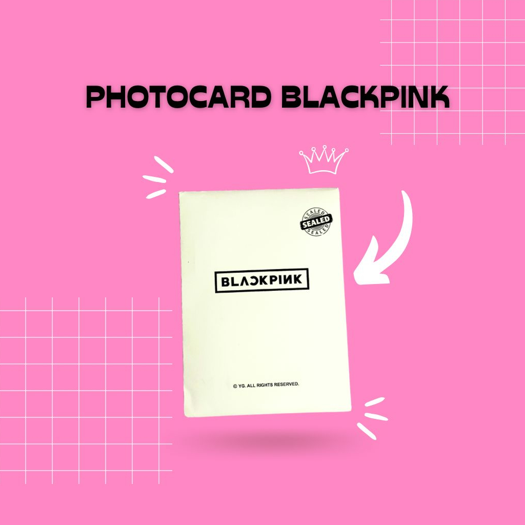 Photocard Blackpink x Flimty Exhibition Jakarta Set isi 10pcs Sealed