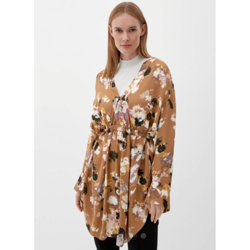 Terbaruu S oliver Floral tunic blouse