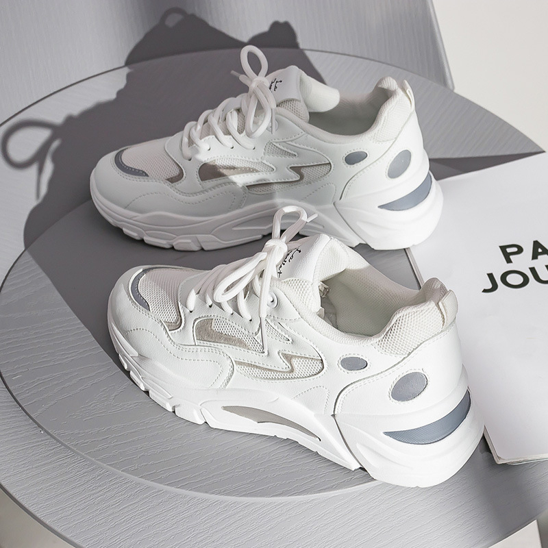 Free BOX Sepatu Sneaker Putih Wanita Import Premium Quality Sepatu Olahraga Sepatu Casual Sneakers Wanita Sport Shoes NS205A