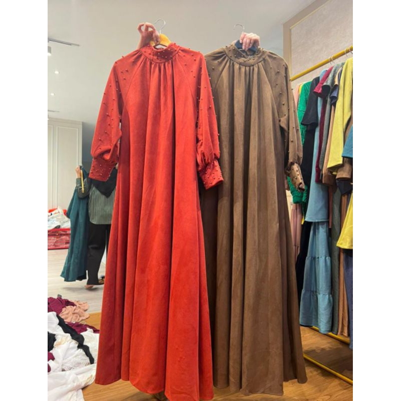 shellasaukia dress Suede mute