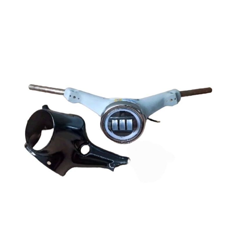 Stang c70 atas bawah tebal presisi batok stang c70 set daymaker c70 / lampu depan c70