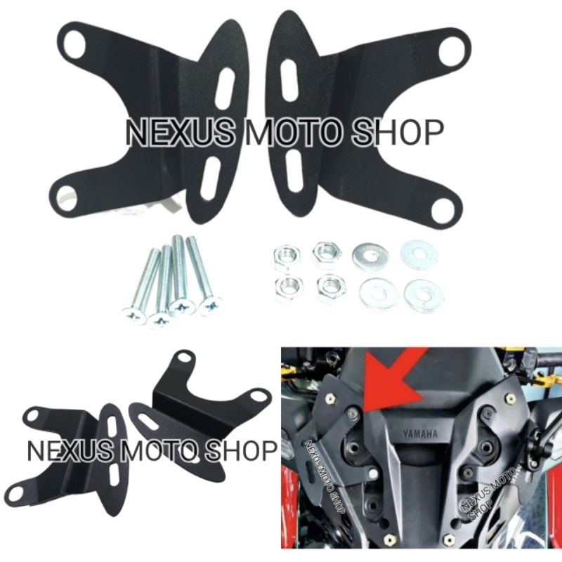 breket serpo xmax 2023 breket spion new xmax connected