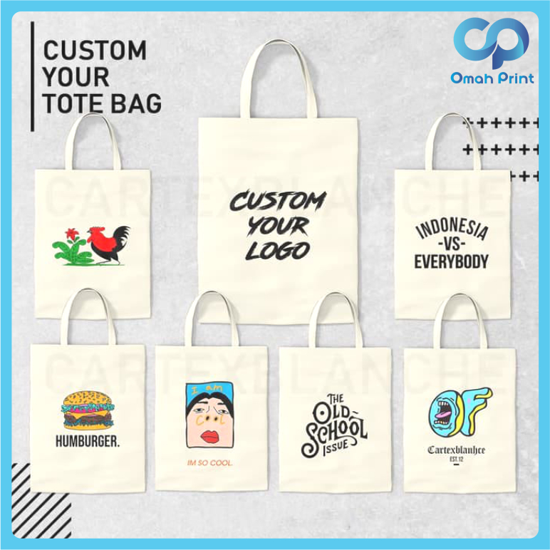 (SEHARI JADI )TOTEBAG SABLON SATUAN II TOTEBAG BLACU MURAH II TOTEBAG CUSTOM