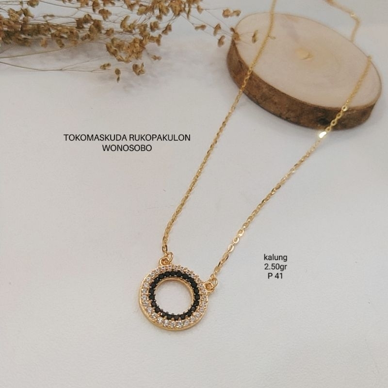 kalung fashion dewasa (emas asli 8k &amp; 9K)