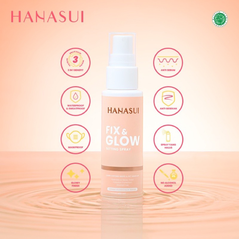 HANASUI - Fix &amp; Glow Setting Spray