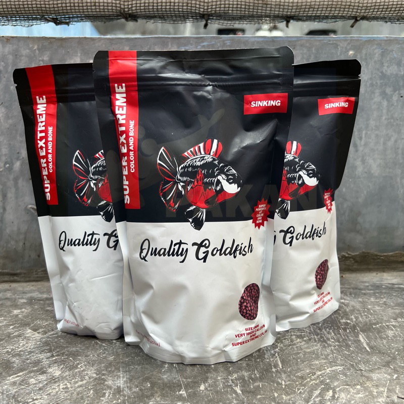Quality Goldfish Food Super Extreme Color n Bone 1mm