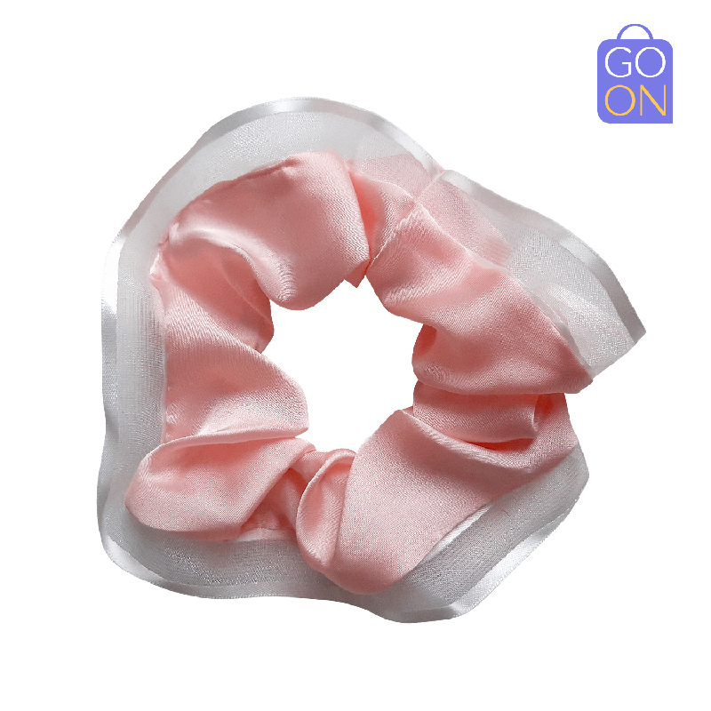 GO ONLINE Scrunchies Set Warna Candy - Kunciran ikat rambut