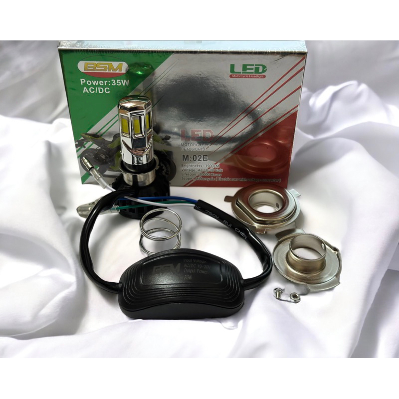 BSM LED LAMPU LED BSM RACING RTD lampu LED 6sisi M02E lampu depan LED asli BSM lampu LED BSM 3sisi M02D BSM ORIGINAL