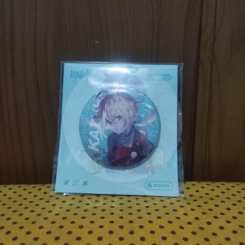Kazuha Genshin Concert Badge